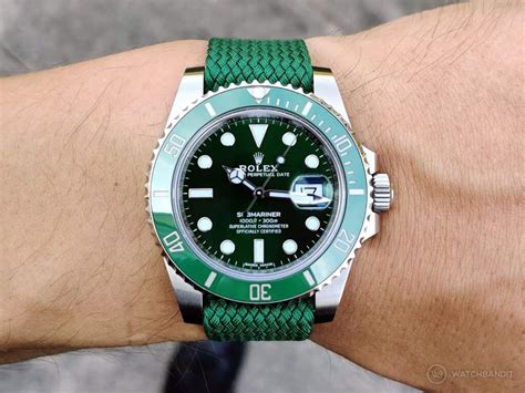 gummi armband rolex submariner|Rolex hulk with rubber strap.